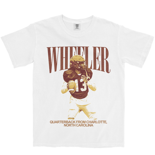 JUSTIN WHEELER VINTAGE WHITE TEE