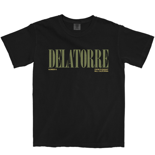 JESSICA DELATORRE CLASSIC BLACK TEE