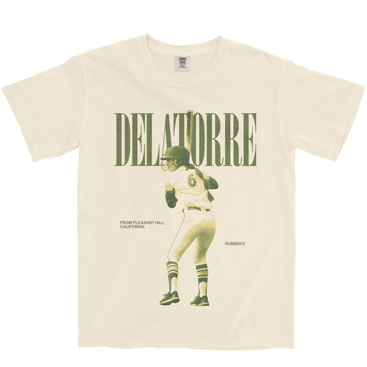 JESSICA DELATORRE VINTAGE IVORY TEE