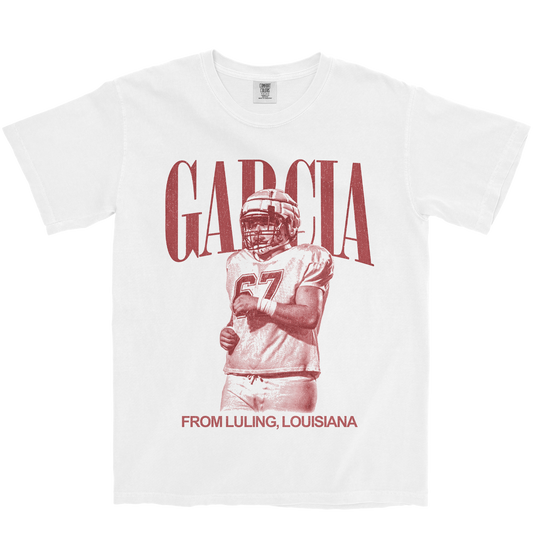 MARCUS GARCIA VINTAGE WHITE TEE