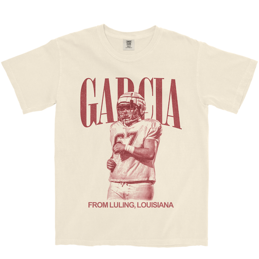 MARCUS GARCIA VINTAGE IVORY TEE