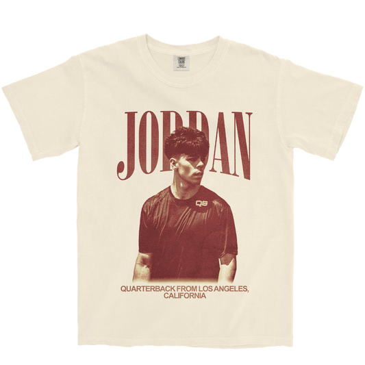 DAVID JORDAN VINTAGE IVORY TEE