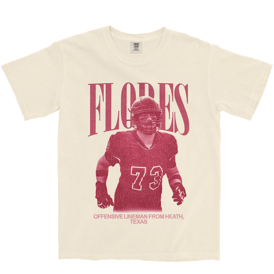 CALEB FLORES VINTAGE IVORY TEE