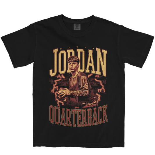 DAVID JORDAN VINTAGE BLACK TEE