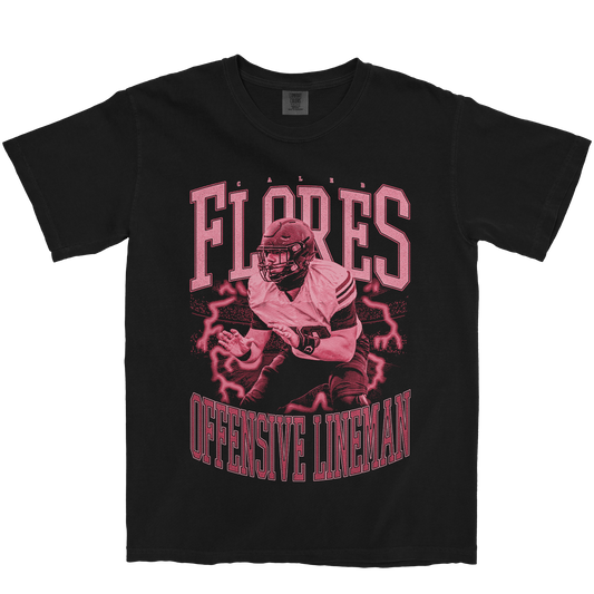 CALEB FLORES VINTAGE BLACK TEE