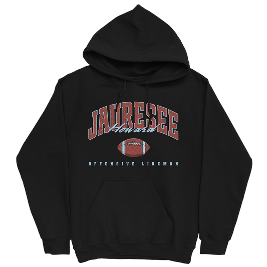 JAURESEE HOWARD FOOTBALL BLACK HOODIE
