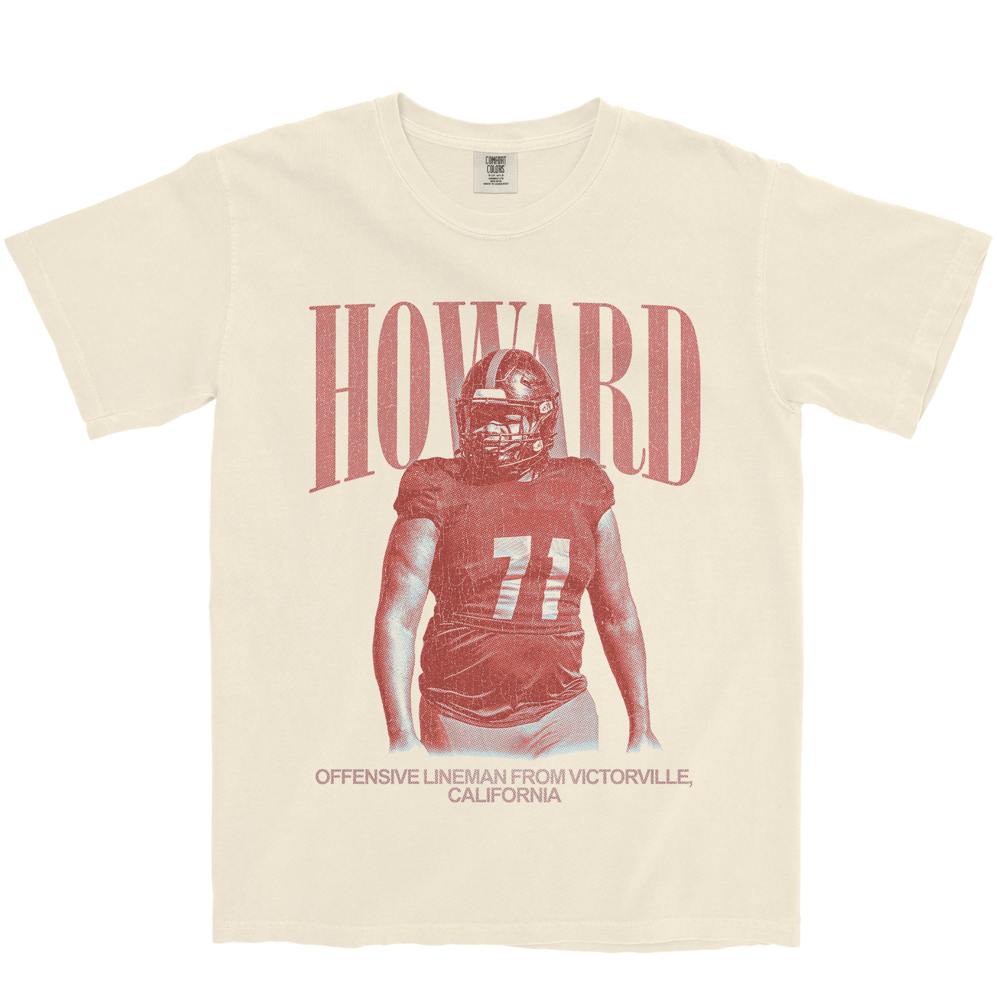 JAURESEE HOWARD VINTAGE IVORY TEE