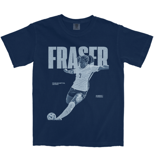 TAIJAH FRASER VINTAGE NAVY TEE