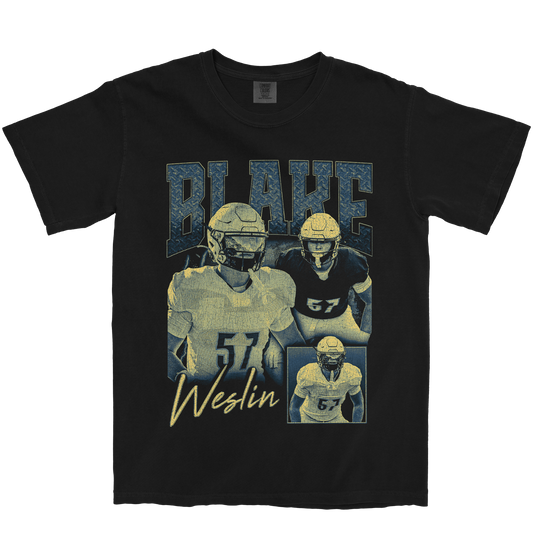 BLAKE WESLIN GRAPHIC BLACK TEE