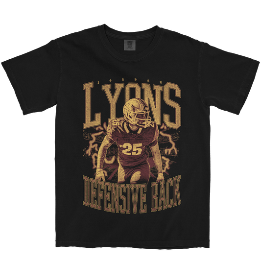 JORDAN LYONS VINTAGE BLACK TEE