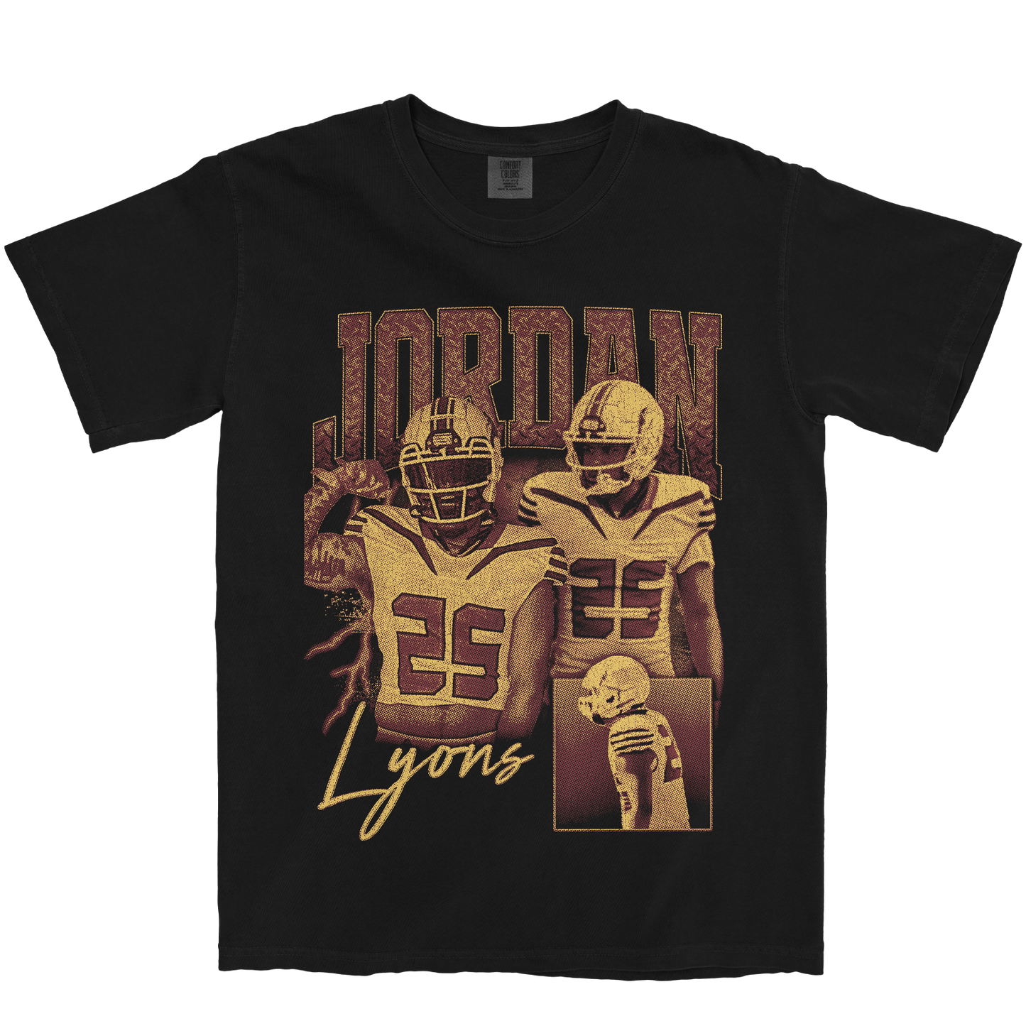 JORDAN LYONS GRAPHIC BLACK TEE