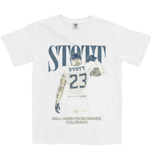 TREY STOTT VINTAGE WHITE TEE