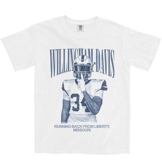 ZAC WILLINGHAM-DAVIS VINTAGE WHITE TEE