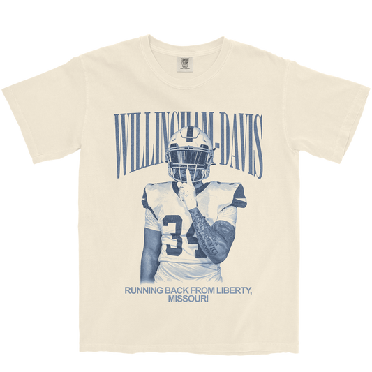 ZAC WILLINGHAM-DAVIS VINTAGE IVORY TEE