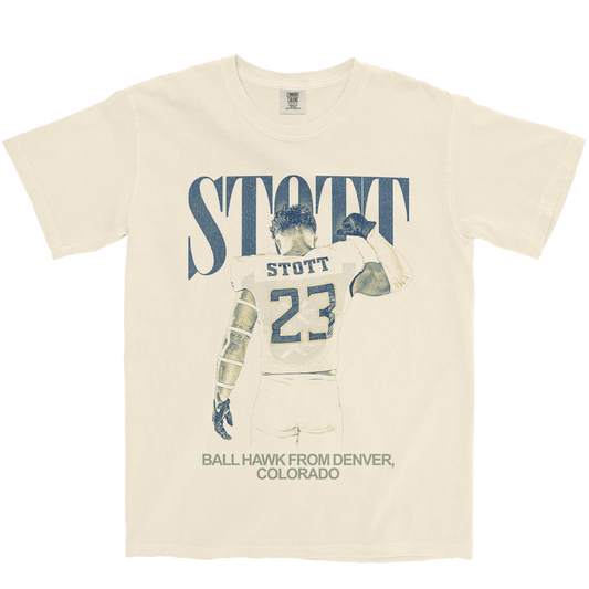 TREY STOTT VINTAGE IVORY TEE