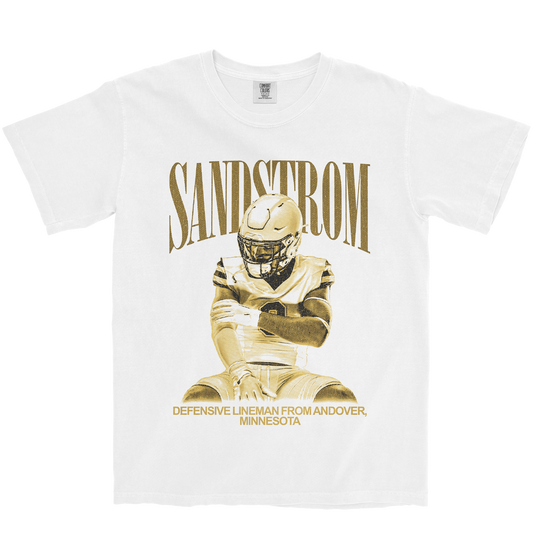 CALEB SANDSTROM VINTAGE WHITE TEE
