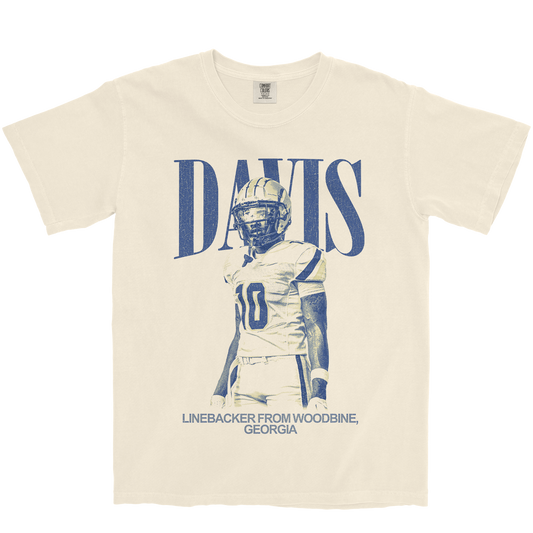 IMAN DAVIS VINTAGE IVORY TEE