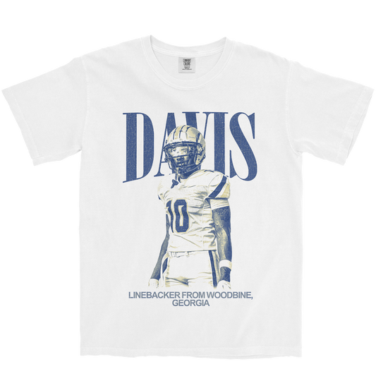 IMAN DAVIS VINTAGE WHITE TEE