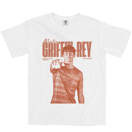 MARTIN GRIFFIN-REY VINTAGE WHITE TEE