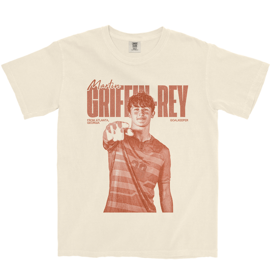 MARTIN GRIFFIN-REY VINTAGE IVORY TEE