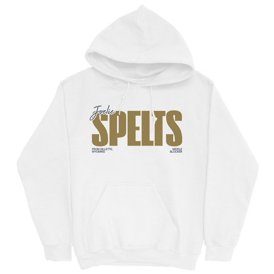 JOELIE SPELTS CLASSIC WHITE HOODIE