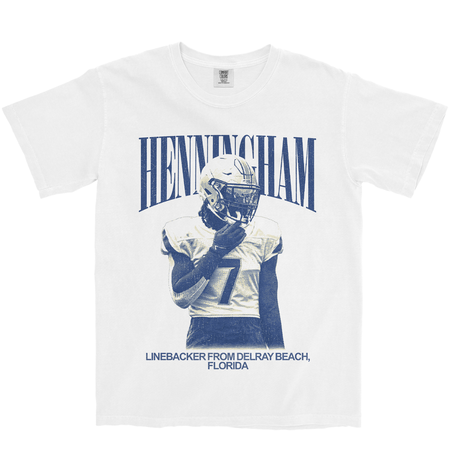 AYDIN HENNINGHAM VINTAGE WHITE TEE