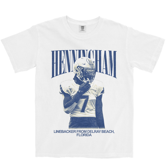 AYDIN HENNINGHAM VINTAGE WHITE TEE