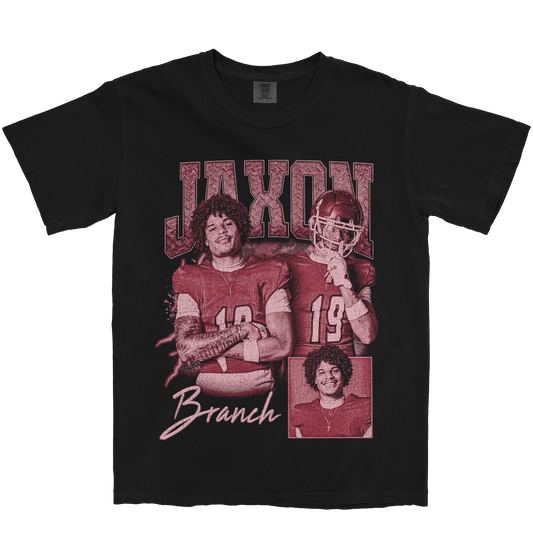 JAXON BRANCH GRAPHIC BLACK TEE