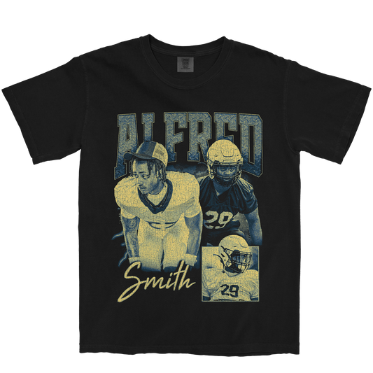 ALFRED SMITH GRAPHIC BLACK TEE