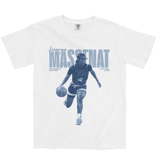 LEIANYA MASSENAT VINTAGE WHITE TEE
