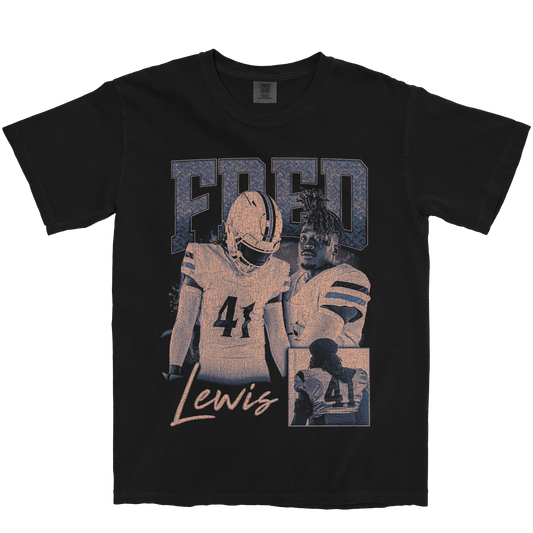FRED LEWIS GRAPHIC BLACK TEE