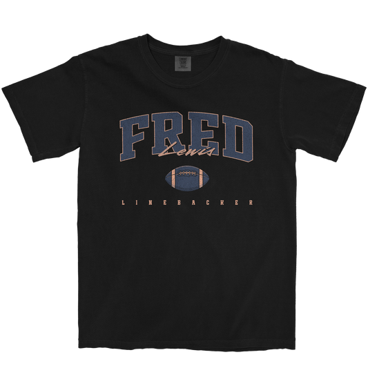 FRED LEWIS FOOTBALL BLACK TEE