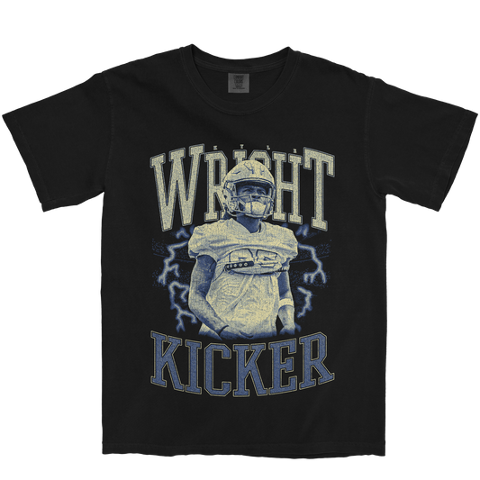 KYLE WRIGHT VINTAGE BLACK TEE