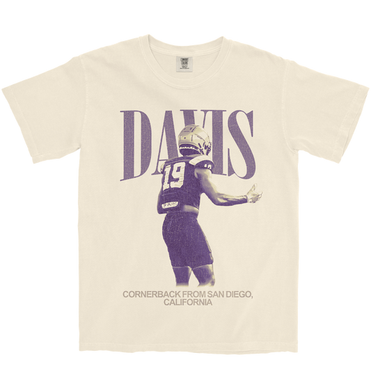 CYRIS DAVIS VINTAGE IVORY TEE