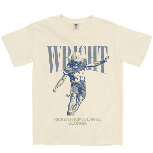 KYLE WRIGHT VINTAGE IVORY TEE