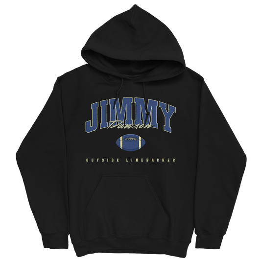 JIMMY DAWSON FOOTBALL BLACK HOODIE