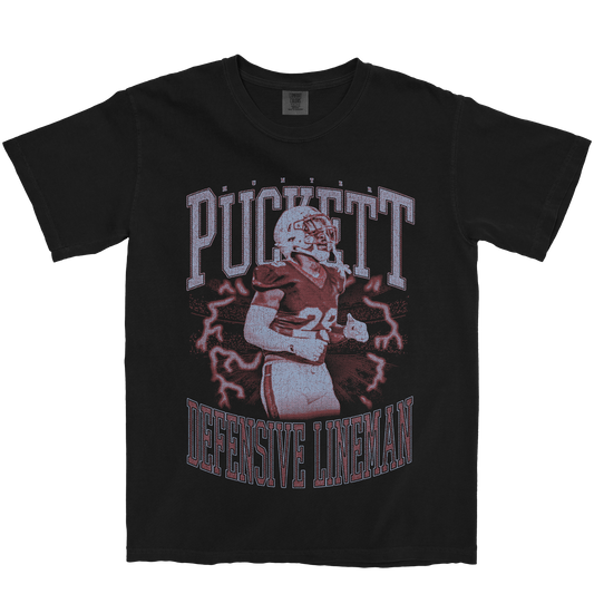 HUNTER PUCKETT VINTAGE BLACK TEE