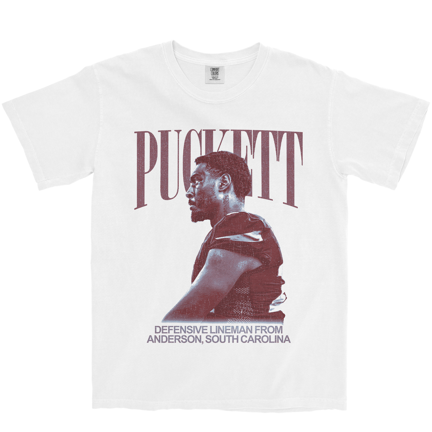 HUNTER PUCKETT VINTAGE WHITE TEE