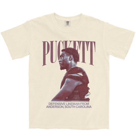 HUNTER PUCKETT VINTAGE IVORY TEE