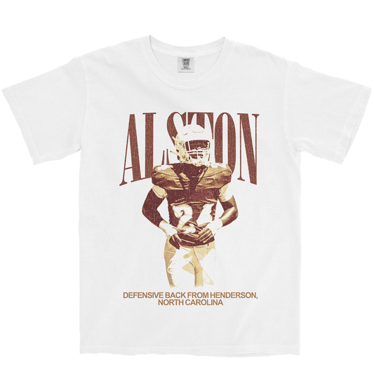 ISMAN ALSTON VINTAGE WHITE TEE
