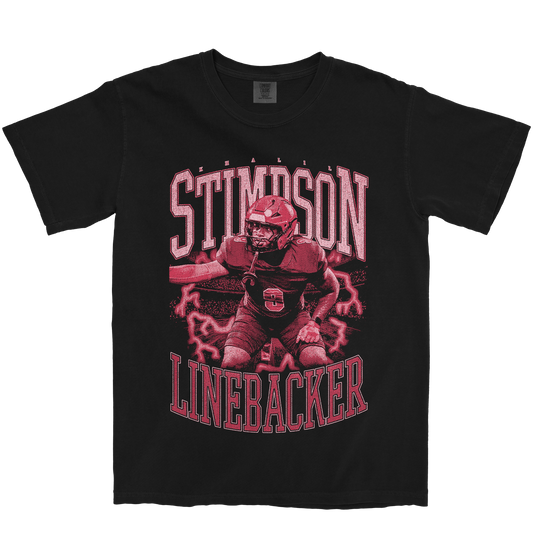KHALIL STIMPSON VINTAGE BLACK TEE