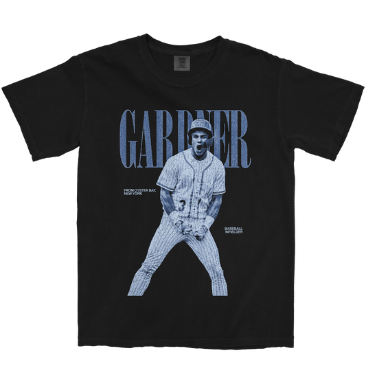 MICHAEL GARDNER VINTAGE BLACK TEE