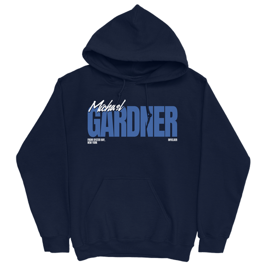MICHAEL GARDNER CLASSIC NAVY HOODIE