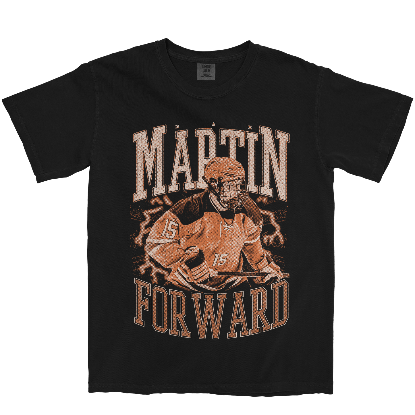 MAX MARTIN VINTAGE BLACK TEE
