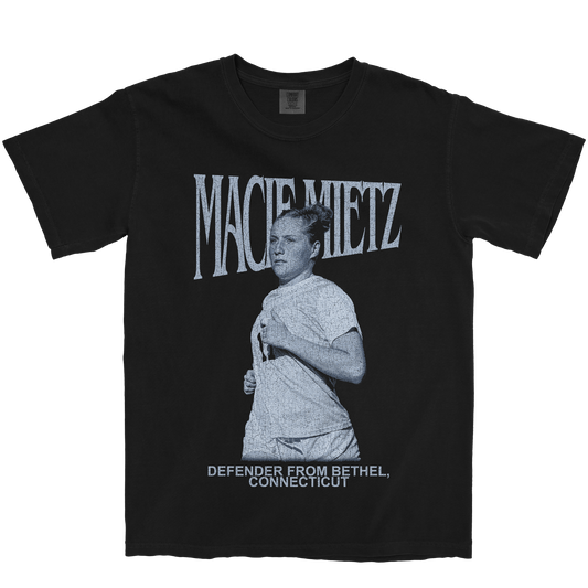 MACIE MIETZ RETRO BLACK TEE
