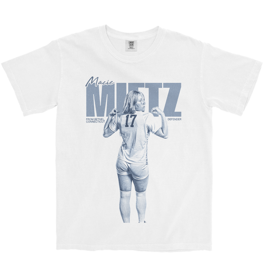 MACIE MIETZ VINTAGE WHITE TEE