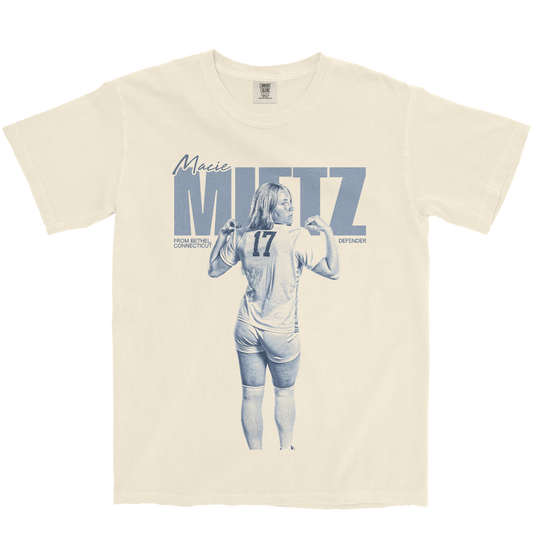 MACIE MIETZ VINTAGE IVORY TEE