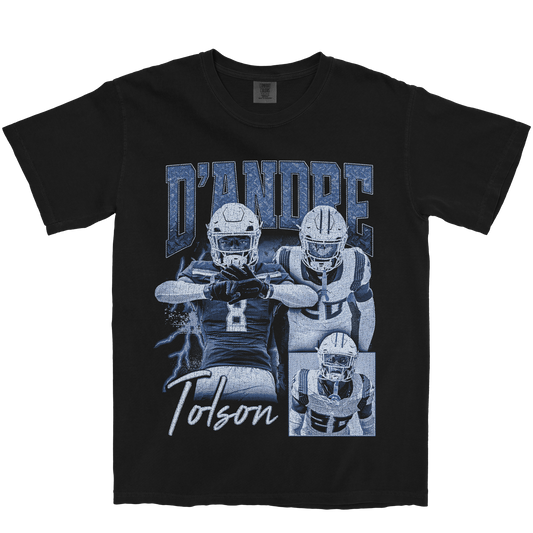 D'ANDRE TOLSON GRAPHIC BLACK TEE