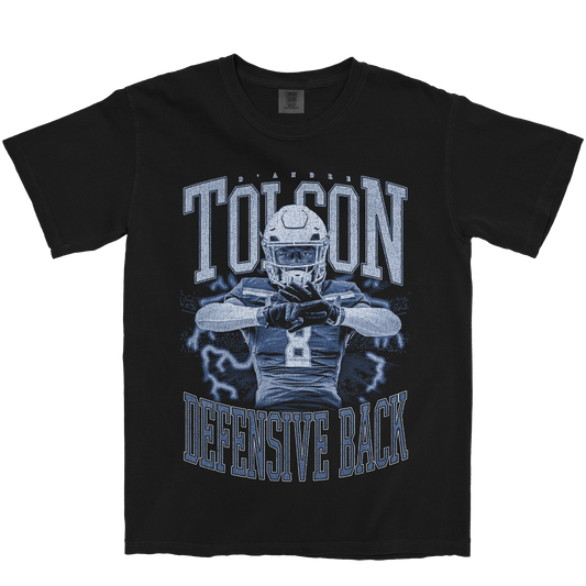 D'ANDRE TOLSON VINTAGE BLACK TEE