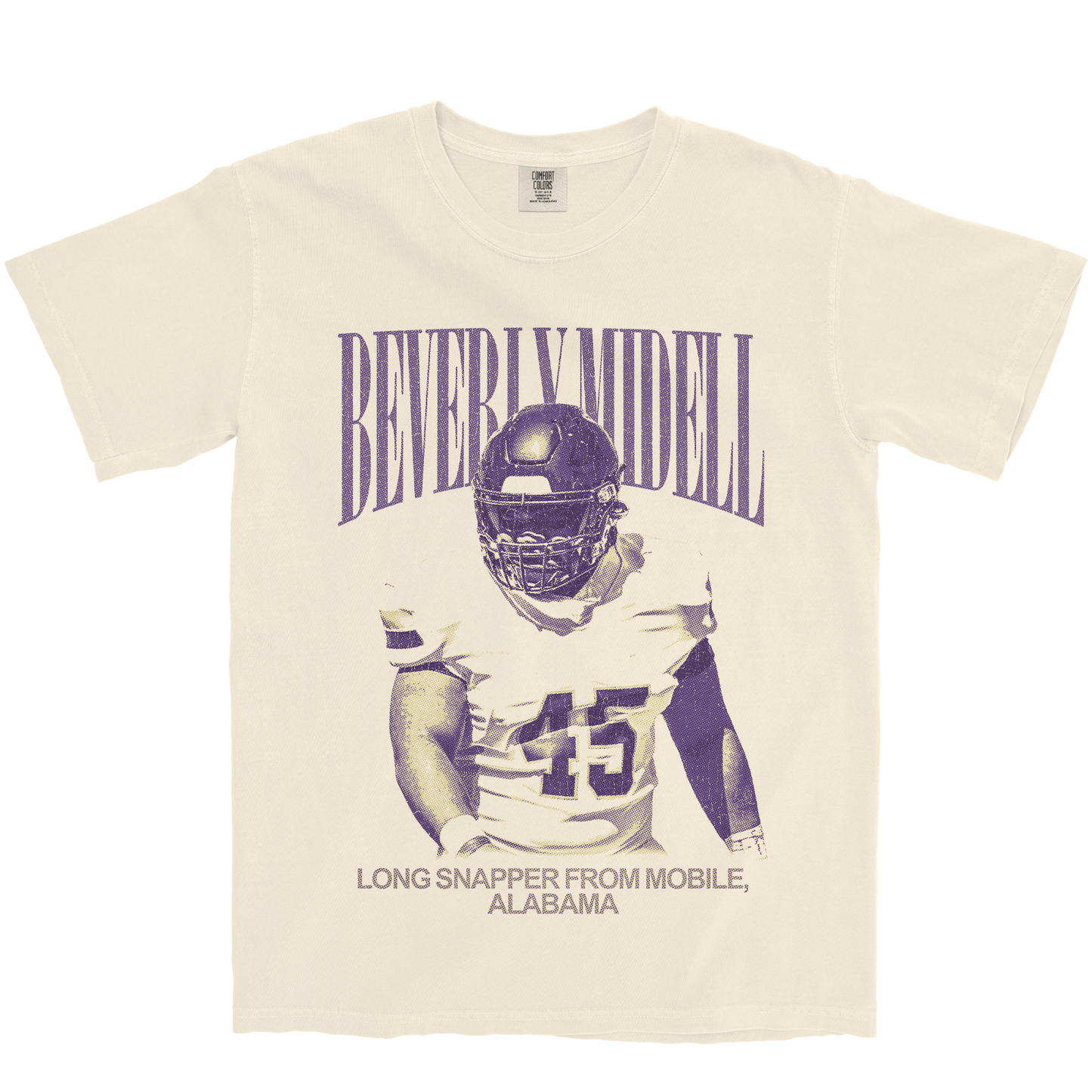 BRYCE BEVERLY-MIDELL VINTAGE IVORY TEE